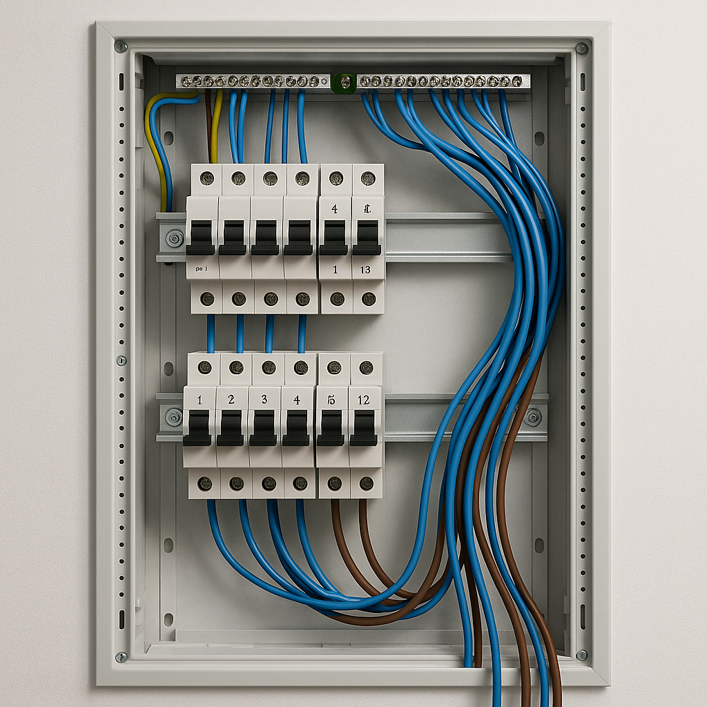 Elektroanlage Nahaufnahme